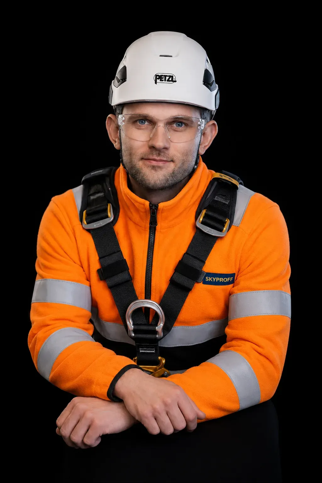 Mihkel Nurm, Skyproffi asutaja, töövormis ja turvarakmetes