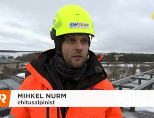 Kanal2 Reporter: Kuidas liigelda katusel ohutult? Tutvustab Skyproffi tegevjuht Mihkel Nurm